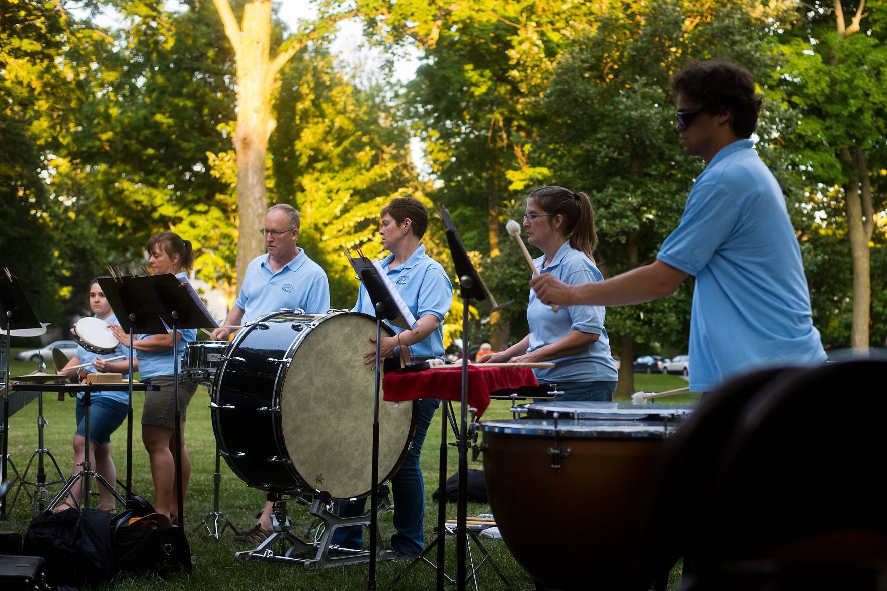 Enjoy an outdoor concert in Bloomington